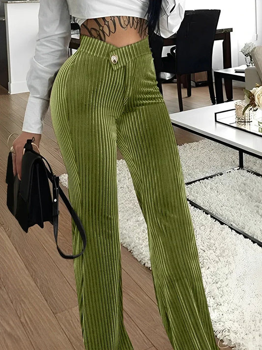 Trendy Straight Wide Leg Pants for Autumn/Winter Street Style - Jac Dancie