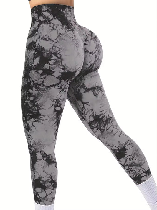 Seamless High-Waist Push-Up Yoga Leggings - Jac Dancie